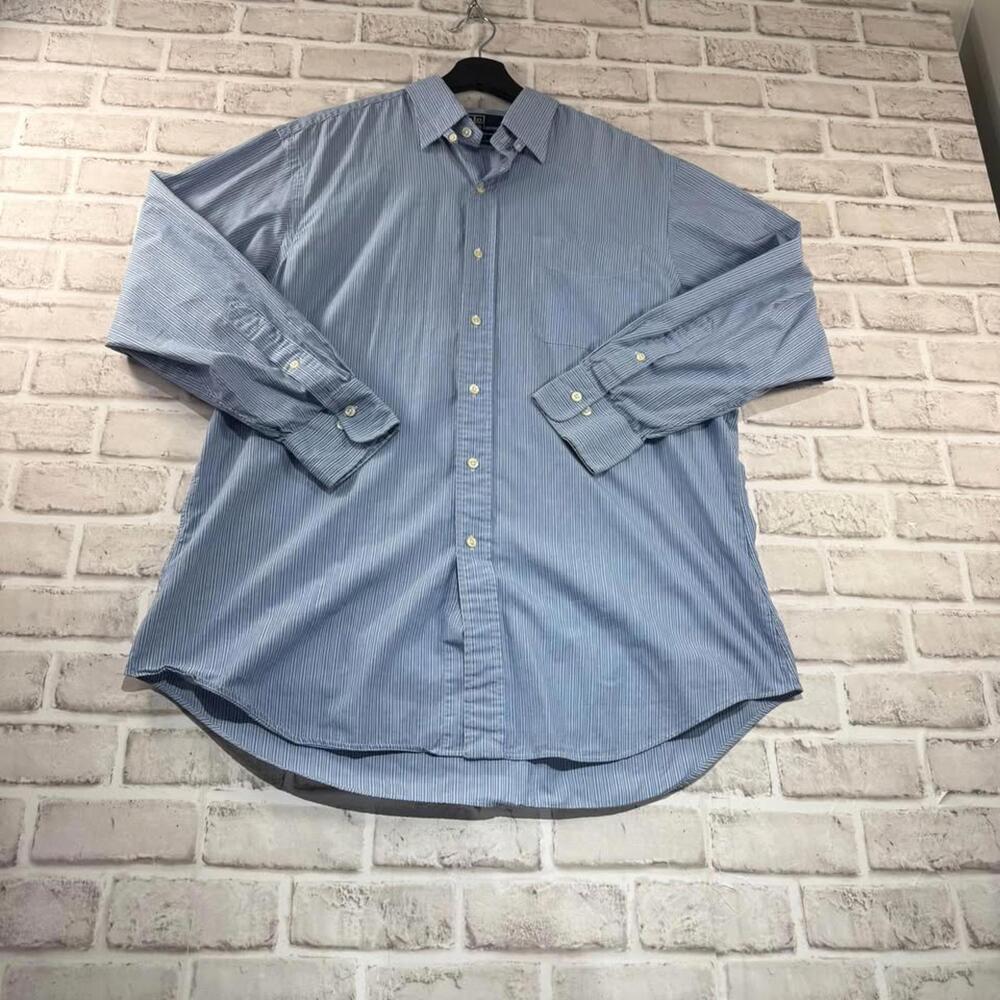 Polo by Ralph Lauren Alcott 100% Cotton Dress Shirt Men's Size 16 1/2 - 32/33